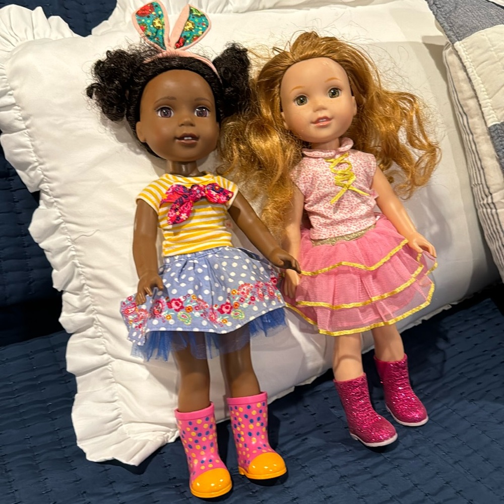 American girl wellie wisher Dolls